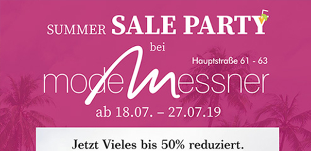 Summer Sale Party